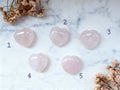 Cœur en Quartz Rose 30mm – Pierre naturelle, amour et apaisement