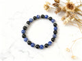 Bracelet Lapis Lazuli et Onyx 8 mm – Intuition, protection et équilibre