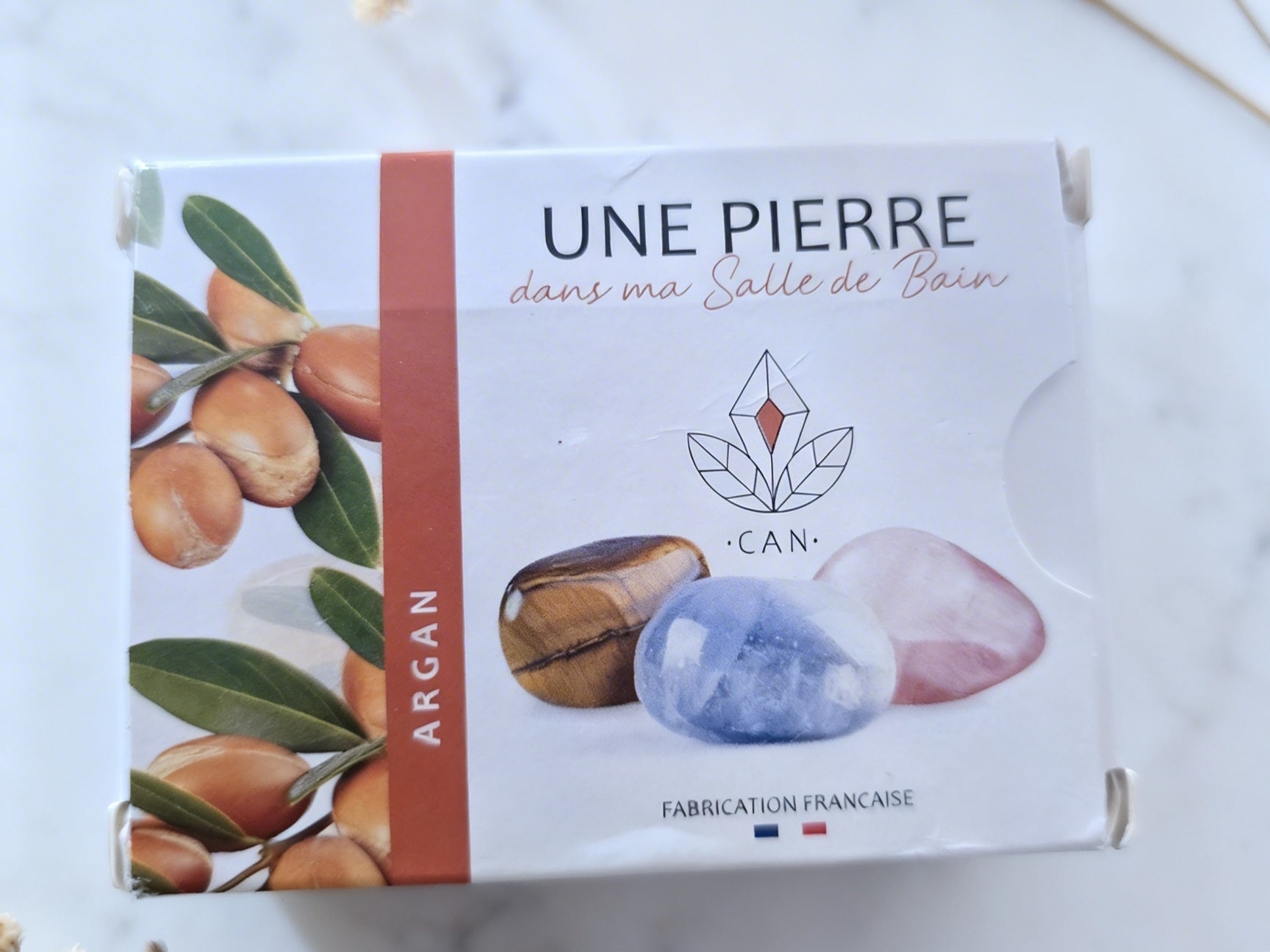 Savon Argan avec pierre naturelle