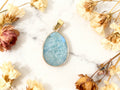 Pendentif serti Amazonite Sérénité & Expression émotionnelle