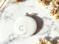 Pendentif Oeil de Sainte Lucie Protection & Chance (Pierre naturelle)