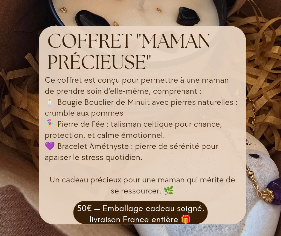 Coffret Fête des Mères "Maman Précieuse" — Protection & Sérénité