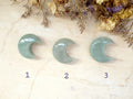 Lune en Aventurine Verte 30mm– Pierre naturelle, chance et apaisement