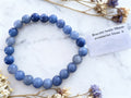 Bracelet 8 mm Aventurine bleue Apaisement & Communication