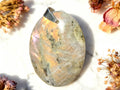 Pendentif 40 mm Labradorite violette – Protection & Énergie positive (pierre naturelle)