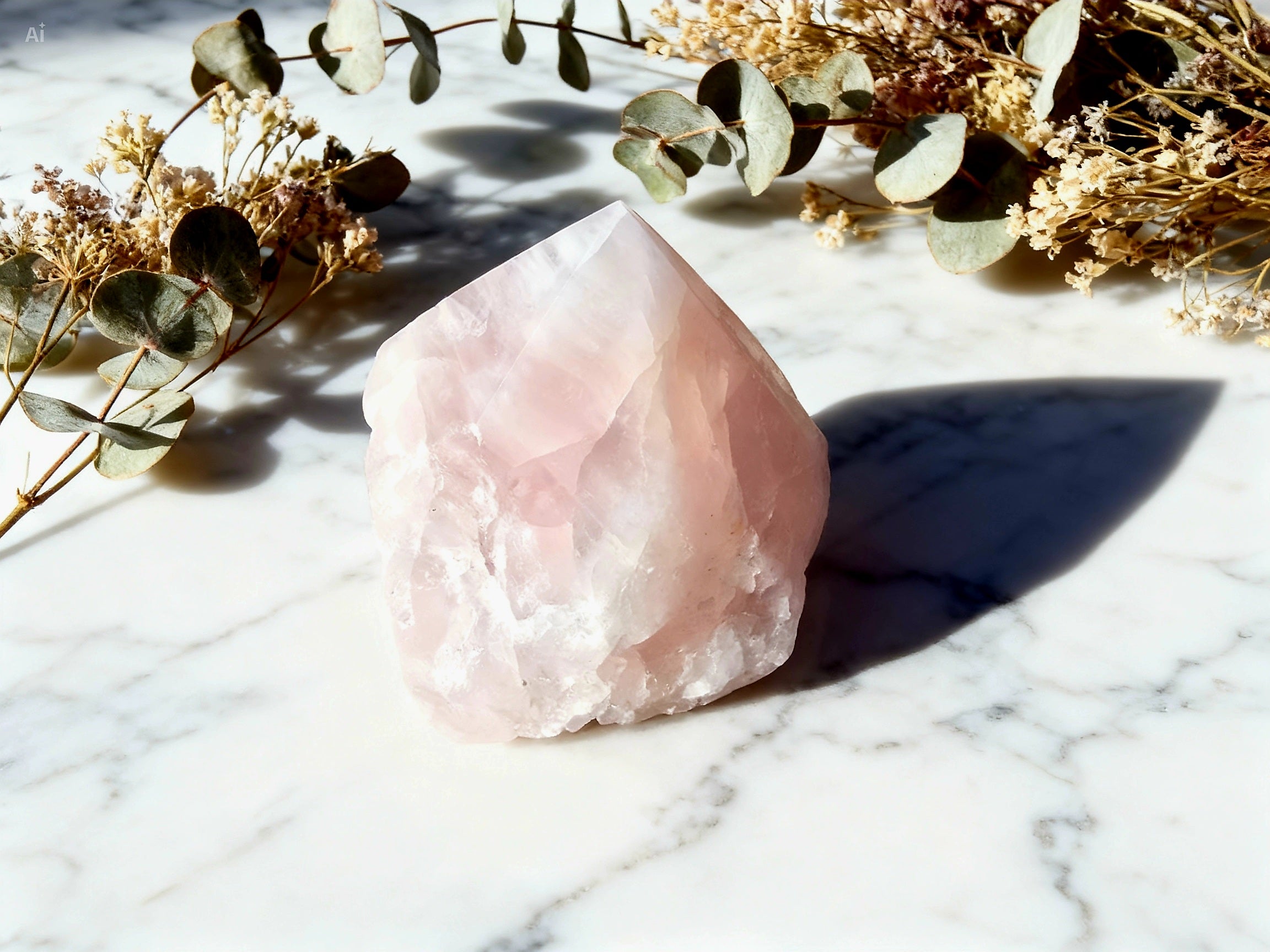Pointe Quartz Rose - Amour de soi