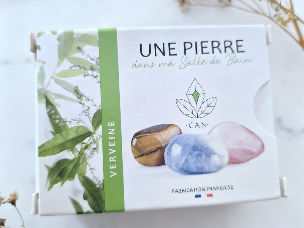 Savon Verveine avec pierre naturelle