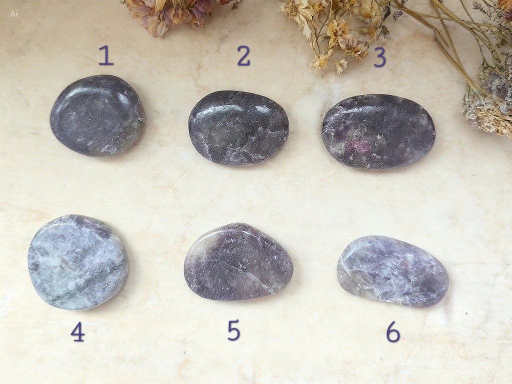 Lépidolite - Pierre naturelle apaisante et anti-stress, favorise le sommeil