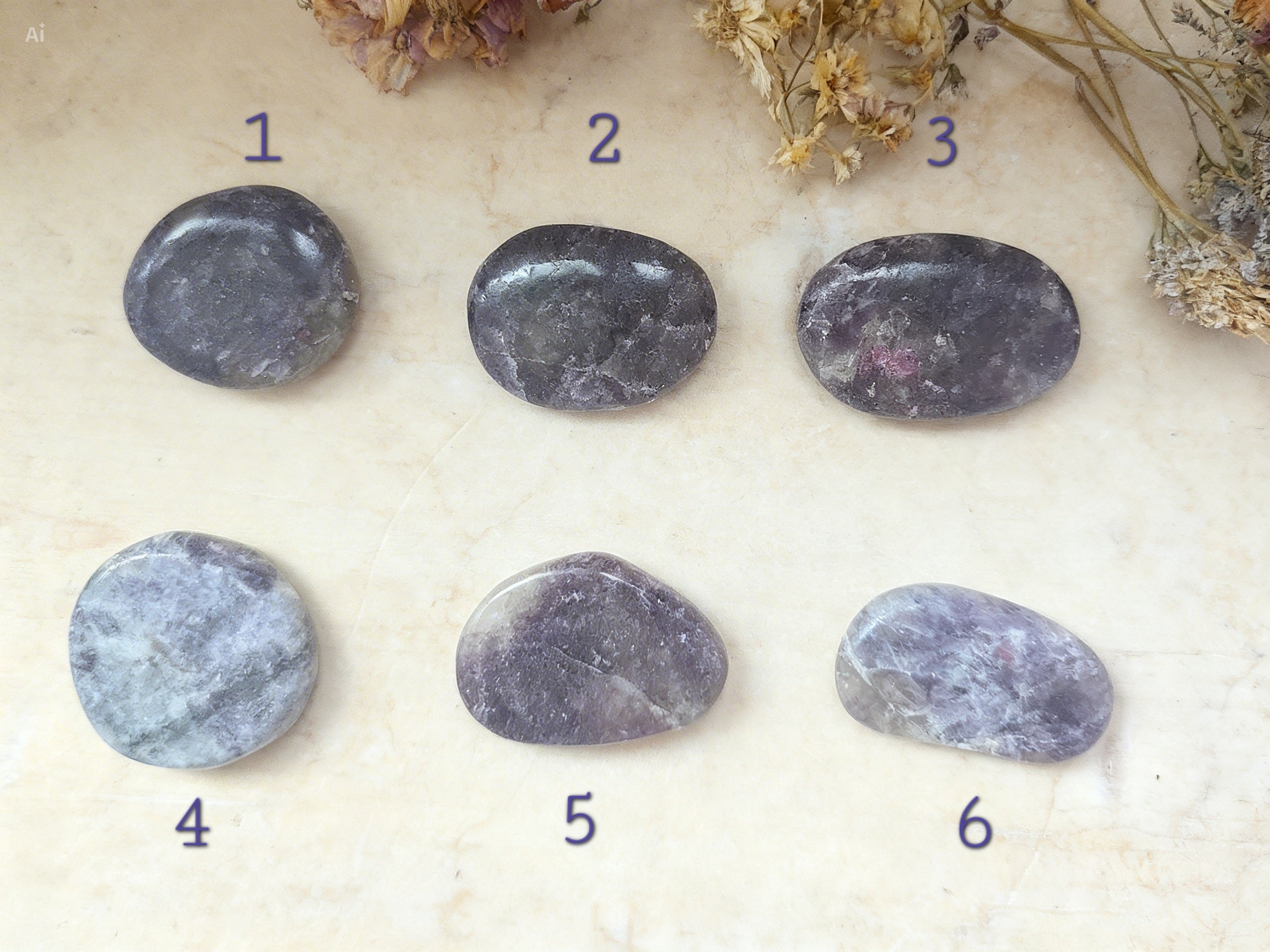 Lépidolite - Pierre naturelle apaisante et anti-stress, favorise le sommeil